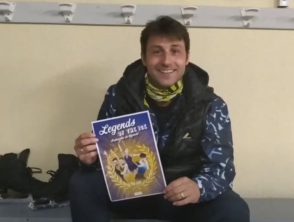 Présentation du livre Patineurs de Légende par Brian Joubert